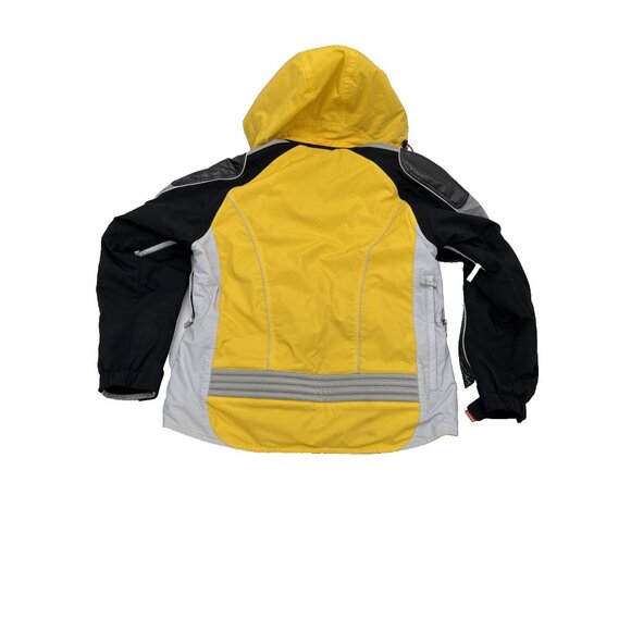 Descente Titan Thermo Ski Pro Jacket Ion Bodies Yellow black white Mens Small - Picture 3 of 16